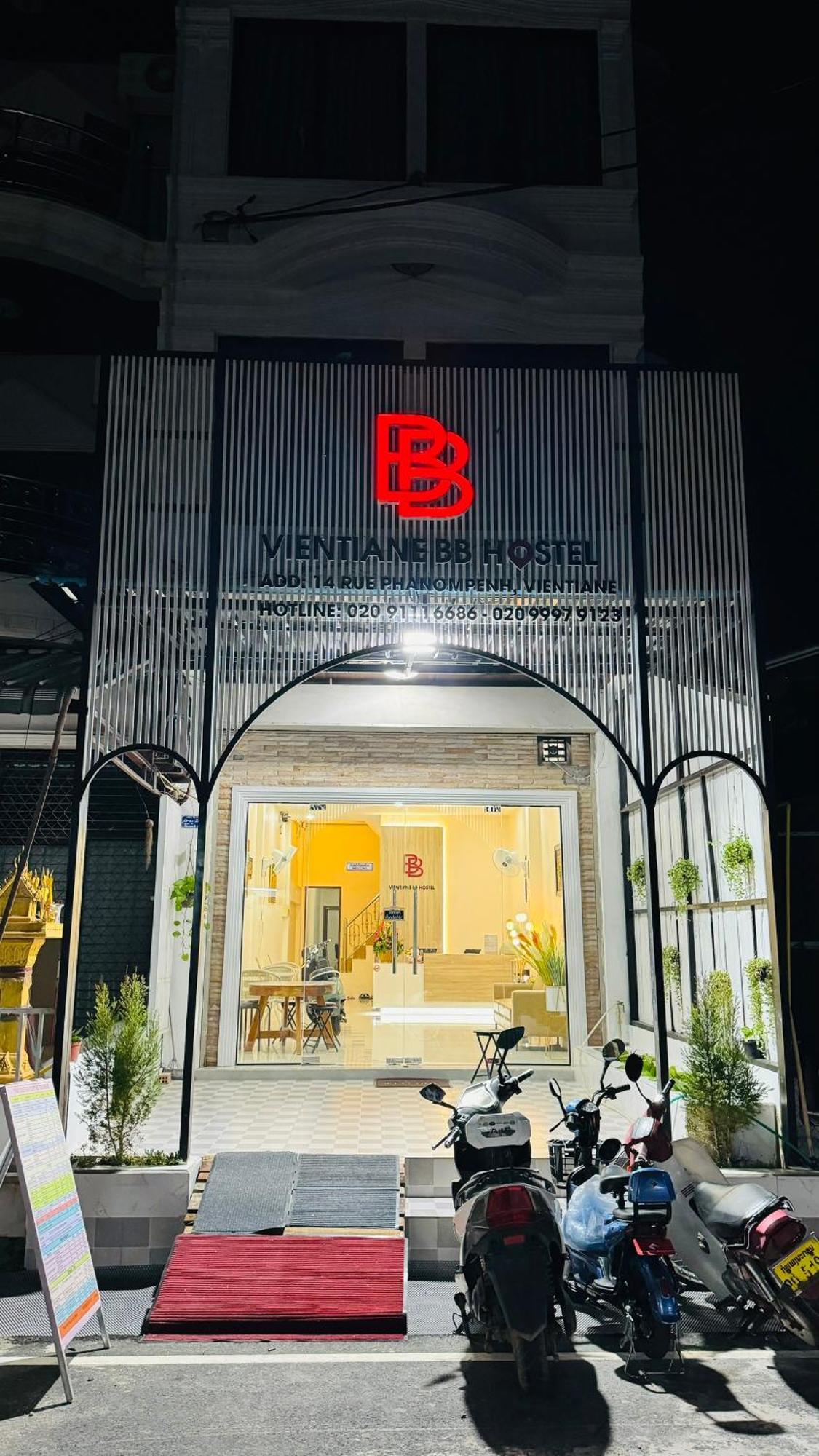 Vientiane Bb Hostel Buitenkant foto